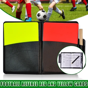 Soccer Referee Red Yellow Card Record Football Match Warning Card for Sports ENA88
Soccer Referee Red Yellow Card Record Football Match Warning Card for Sports ENA88