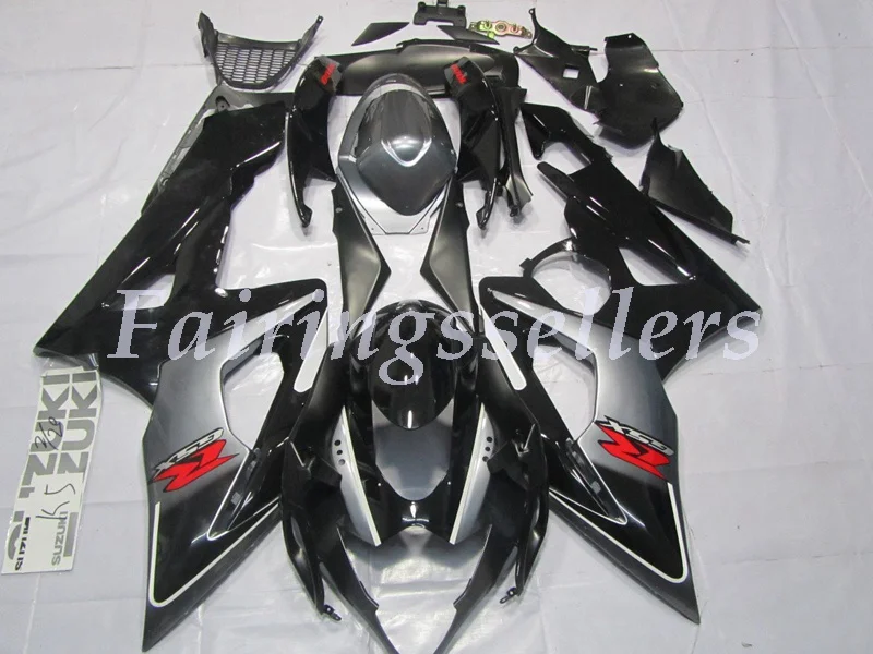 Injection Molding New ABS Motorcycle Fairings kit Fit For Suzuki GSX-R1000 2005 2006 K5 gsxr 1000 Fairings Silver and Black
Injection Molding New ABS Motorcycle Fairings kit Fit For Suzuki GSX-R1000 2005 2006 K5 gsxr 1000 Fairings Silver and Black