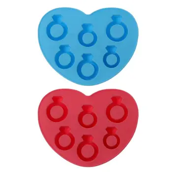 Diamond Solitaire Engagement Ring Silicone Chocolate Jewelry Mold Ice Cube Tray Making Tool Random Color
Diamond Solitaire Engagement Ring Silicone Chocolate Jewelry Mold Ice Cube Tray Making Tool Random Color