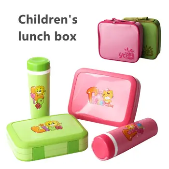 Cute Children's Lunch Box Leak-Proof Separate Food Container Box With Cup Set Portable For Outdoor Picnic Camping Kitchen Tool
Cute Children's Lunch Box Leak-Proof Separate Food Container Box With Cup Set Portable For Outdoor Picnic Camping Kitchen Tool