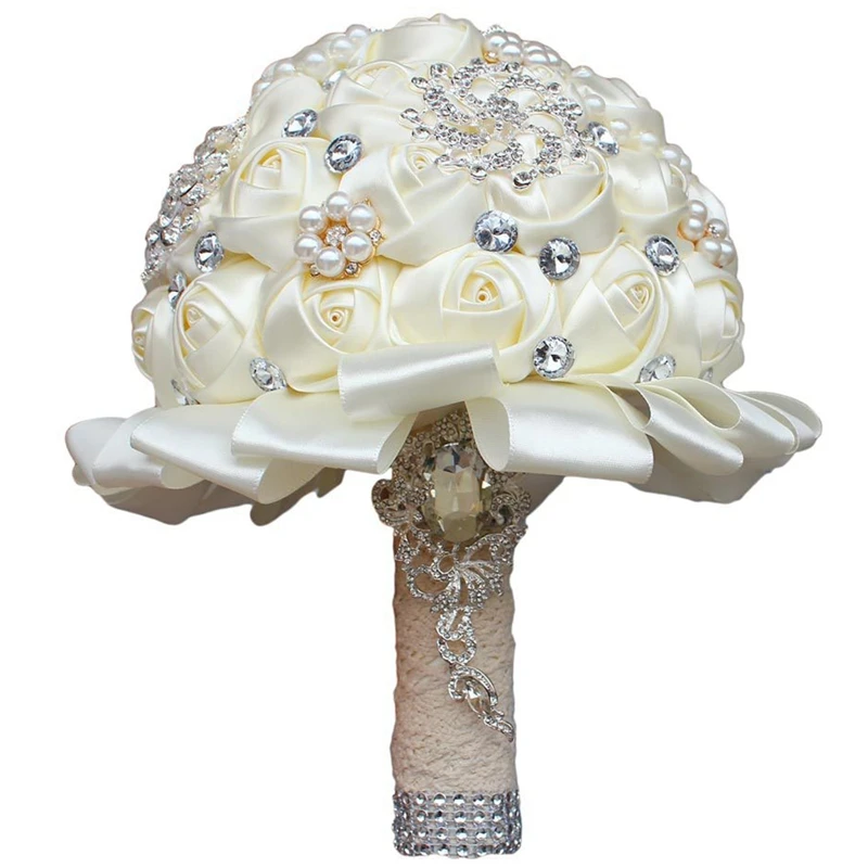 Rose Crystal Wedding Bouquet Beaded Bouquet Wedding Accessories Bridesmaid Artificial Wedding Flowers Bridal Bouquets
Rose Crystal Wedding Bouquet Beaded Bouquet Wedding Accessories Bridesmaid Artificial Wedding Flowers Bridal Bouquets
