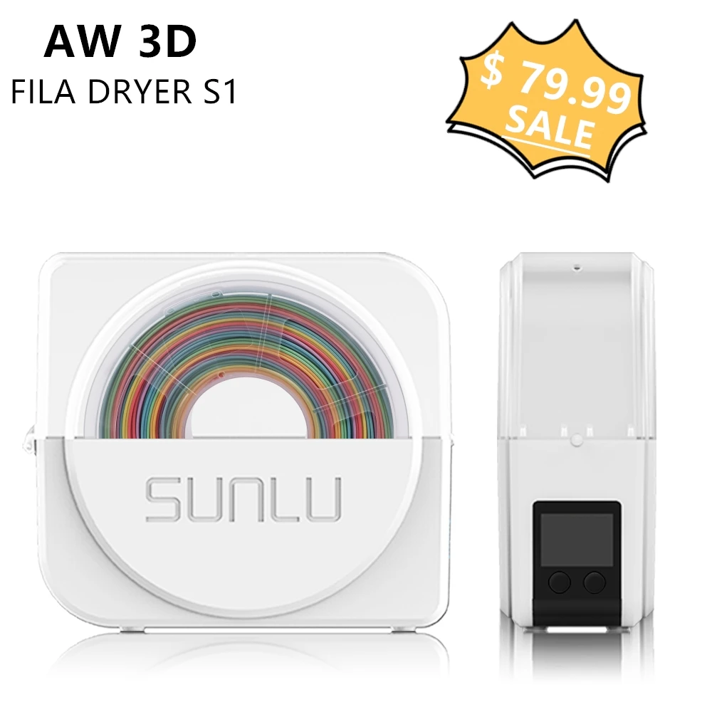 AW 3D FilaDryer S1 Box PLA 3D Printing Filament Storage Box-fit Arid Material Machine Fit most of 3d filament for 3D FDM printer
AW 3D FilaDryer S1 Box PLA 3D Printing Filament Storage Box-fit Arid Material Machine Fit most of 3d filament for 3D FDM printer