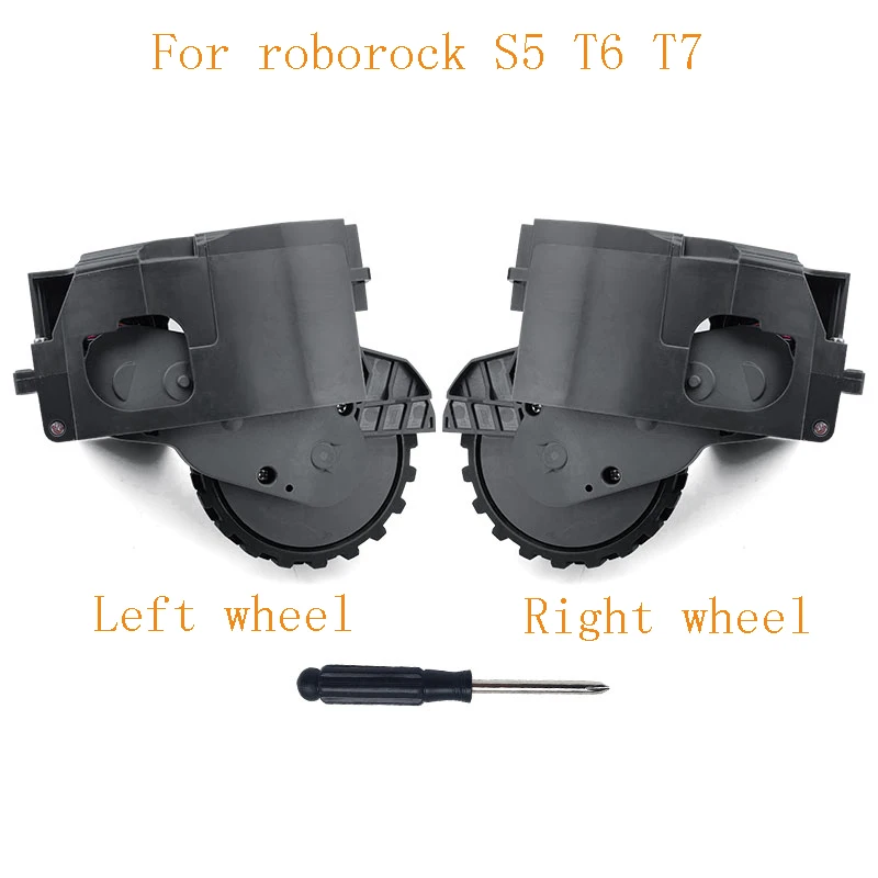 For Roborock S5 T6 T7 P5 accessories left and right original disassemble wheels robot vacuum cleaner spare parts (old)
For Roborock S5 T6 T7 P5 accessories left and right original disassemble wheels robot vacuum cleaner spare parts (old)