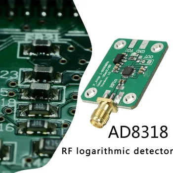 AD8318 RF Logarithmic Detector 70dB RSSI Measurement Power Meter 1-8000MHz Spectrum Analyzer Gain control
AD8318 RF Logarithmic Detector 70dB RSSI Measurement Power Meter 1-8000MHz Spectrum Analyzer Gain control