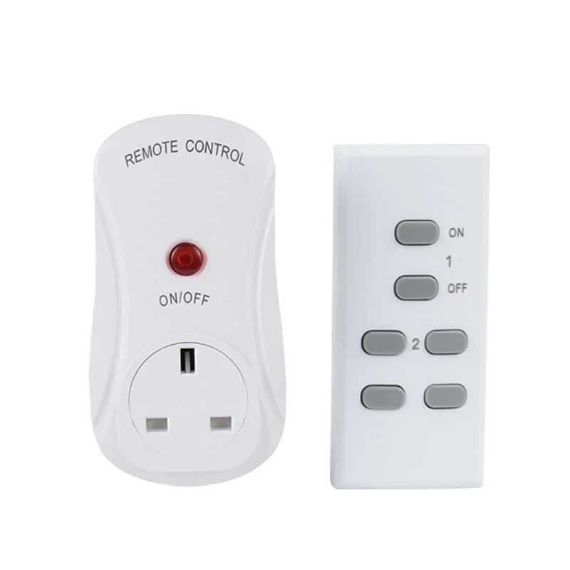 ESPLENTY Remote Control Switch Smart Wireless Light Switch UK Plug (1 Socket+1 Remote)
ESPLENTY Remote Control Switch Smart Wireless Light Switch UK Plug (1 Socket+1 Remote)