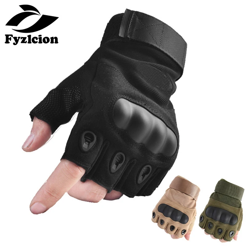 Tactical Fingerless Gloves Hunting Climbing Military Army Shooting Paintball Airsoft Half Finger Gloves
Tactical Fingerless Gloves Hunting Climbing Military Army Shooting Paintball Airsoft Half Finger Gloves