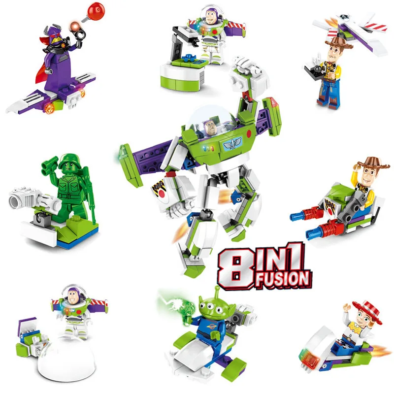 8 In 1 Toy Story 4 Buzz Lightyear Set Figure Building Blocks Toys Compatible With Lego
8 In 1 Toy Story 4 Buzz Lightyear Set Figure Building Blocks Toys Compatible With Lego