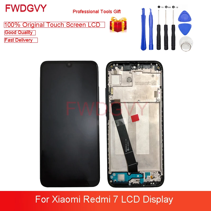 6.26 " Original For Xiaomi Redmi 7 LCD Display Screen 10 Touch Digitizer Assembly Replacement Repair Parts
6.26 " Original For Xiaomi Redmi 7 LCD Display Screen 10 Touch Digitizer Assembly Replacement Repair Parts