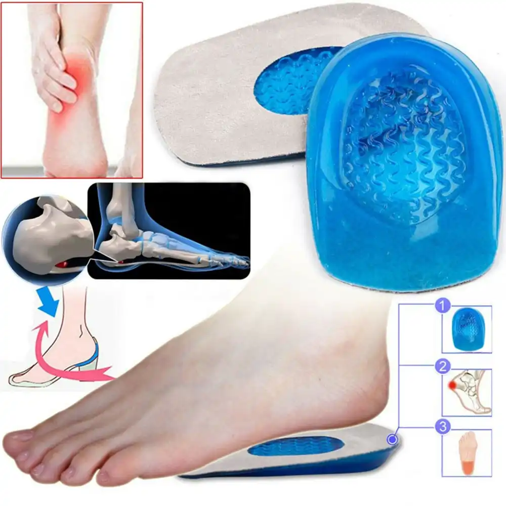 Silicone Gel Insoles for Spur Plantar 