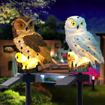 Owl Solar Light With Solar LED Panel Waterproof Outdoor Solar Powered Led Path Lawn Yard Garden Lamps Home Garden Decor
Owl Solar Light With Solar LED Panel Waterproof Outdoor Solar Powered Led Path Lawn Yard Garden Lamps Home Garden Decor