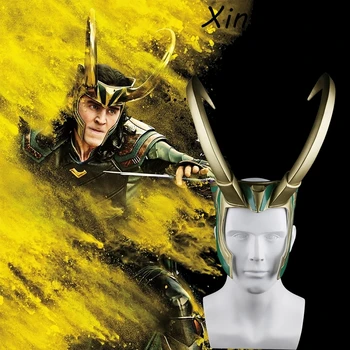 Rocky Loki Helmet Raytheon 3 Gods at Dusk Cosplay Halloween Mask Helmet Man Majestic Movie
Rocky Loki Helmet Raytheon 3 Gods at Dusk Cosplay Halloween Mask Helmet Man Majestic Movie