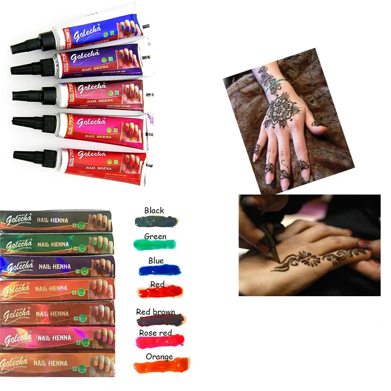 Henna Body Easily Washing Coloful Indian Mehndi Colored Henna Muslim Nail Polish Paste Cones For Islamic Natural Painting Art
Henna Body Easily Washing Coloful Indian Mehndi Colored Henna Muslim Nail Polish Paste Cones For Islamic Natural Painting Art