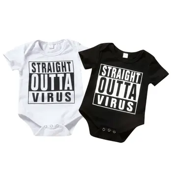 Newborn Baby Boy Girl Clothes summer Cotton Baby Romper short sleeve black white cotton Romper Jumpsuit Outfits 0-18M
Newborn Baby Boy Girl Clothes summer Cotton Baby Romper short sleeve black white cotton Romper Jumpsuit Outfits 0-18M