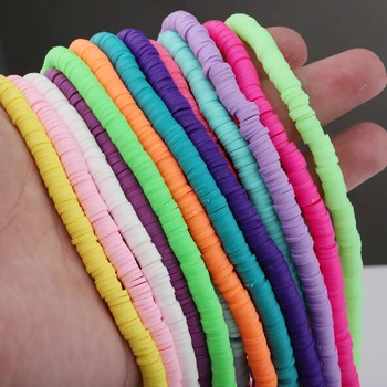 Fnixtar 20Pcs 40cm Candy Color Boho Style Soft Clay Bracelets Colorful Round Discs Anklet Leg Bracelets For Womens Men's Jewelry
Fnixtar 20Pcs 40cm Candy Color Boho Style Soft Clay Bracelets Colorful Round Discs Anklet Leg Bracelets For Womens Men's Jewelry