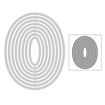 2020 New Hot Basic Oval Border Frame Nesting Layered Background Metal Cutting Dies and For Scrapbooking Foil Cut Crafts No Stamp
2020 New Hot Basic Oval Border Frame Nesting Layered Background Metal Cutting Dies and For Scrapbooking Foil Cut Crafts No Stamp