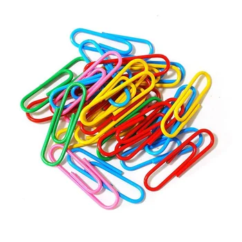 200Pcs/pack Colorful Plastic-Coated Paper Clips Assorted School Office Stationery Supplies
200Pcs/pack Colorful Plastic-Coated Paper Clips Assorted School Office Stationery Supplies