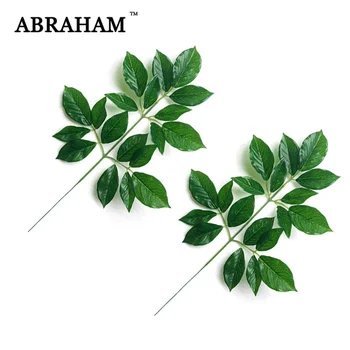 43cm 5pcs Plastic Leaves Artificial Tree Branch Green Plants Fake Rose Leafs Real Touch Tree Foliage For Home Garden Decoration
43cm 5pcs Plastic Leaves Artificial Tree Branch Green Plants Fake Rose Leafs Real Touch Tree Foliage For Home Garden Decoration