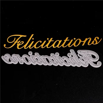 French word Metal Cutting Dies for Diy Scrapbooking Die Cut New 2018 Cuts for Paper Card Making Craft Embossing Congratulations
French word Metal Cutting Dies for Diy Scrapbooking Die Cut New 2018 Cuts for Paper Card Making Craft Embossing Congratulations