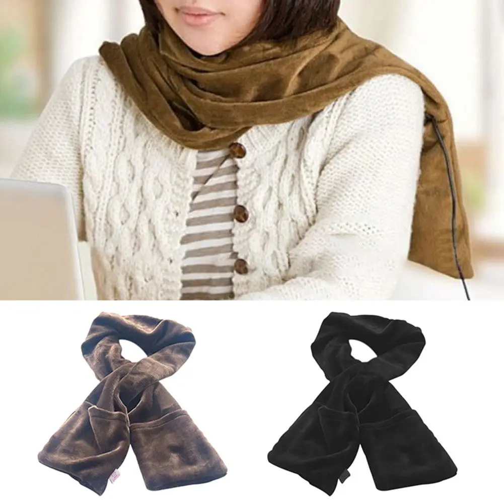 Soft Heating Neck Warming Portable USB Heated Scarf Men Women Heating Scarf Winter Climbing Equipment Skiing Keep Warm
Soft Heating Neck Warming Portable USB Heated Scarf Men Women Heating Scarf Winter Climbing Equipment Skiing Keep Warm