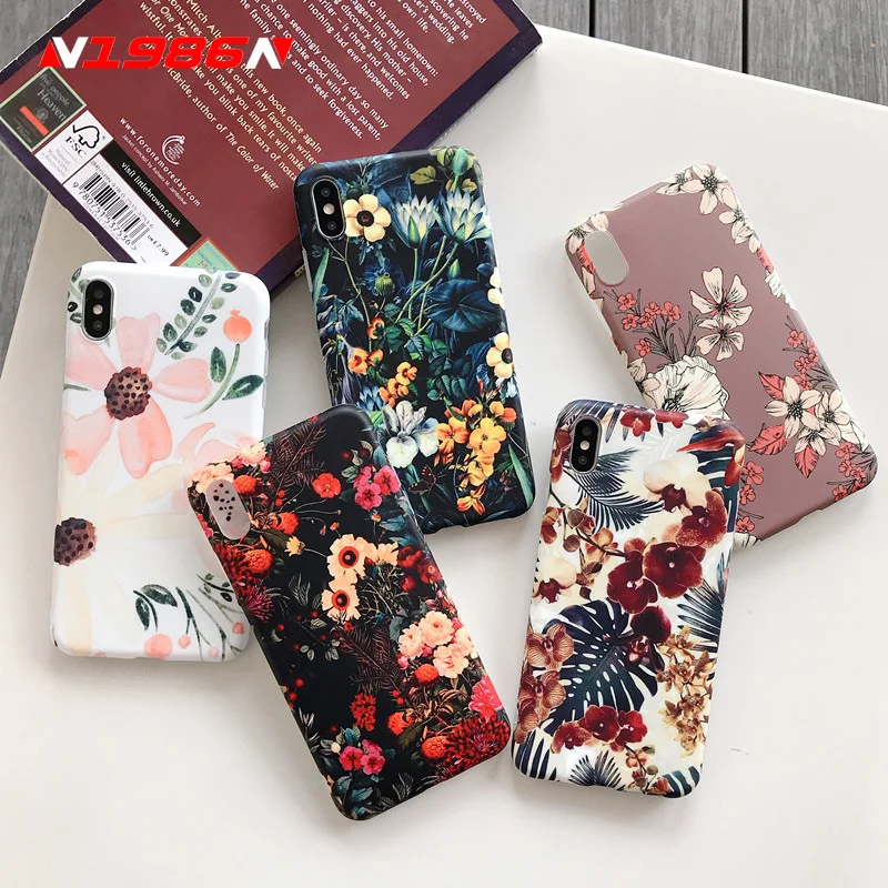 N1986N For iPhone 6 6s 7 8 Plus X XR XS Max Phone Case Retro Summer Leaf Art Colorful Flowers Soft IMD Phone Case For iPhone X
N1986N For iPhone 6 6s 7 8 Plus X XR XS Max Phone Case Retro Summer Leaf Art Colorful Flowers Soft IMD Phone Case For iPhone X