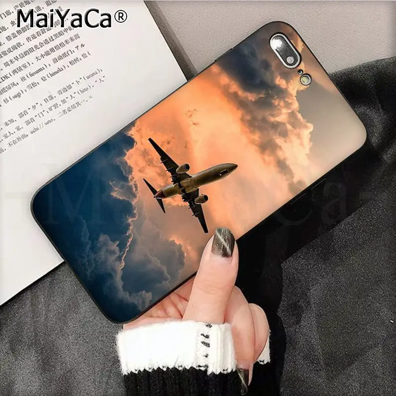 Aircraft Airplane fly travel cloud Plane