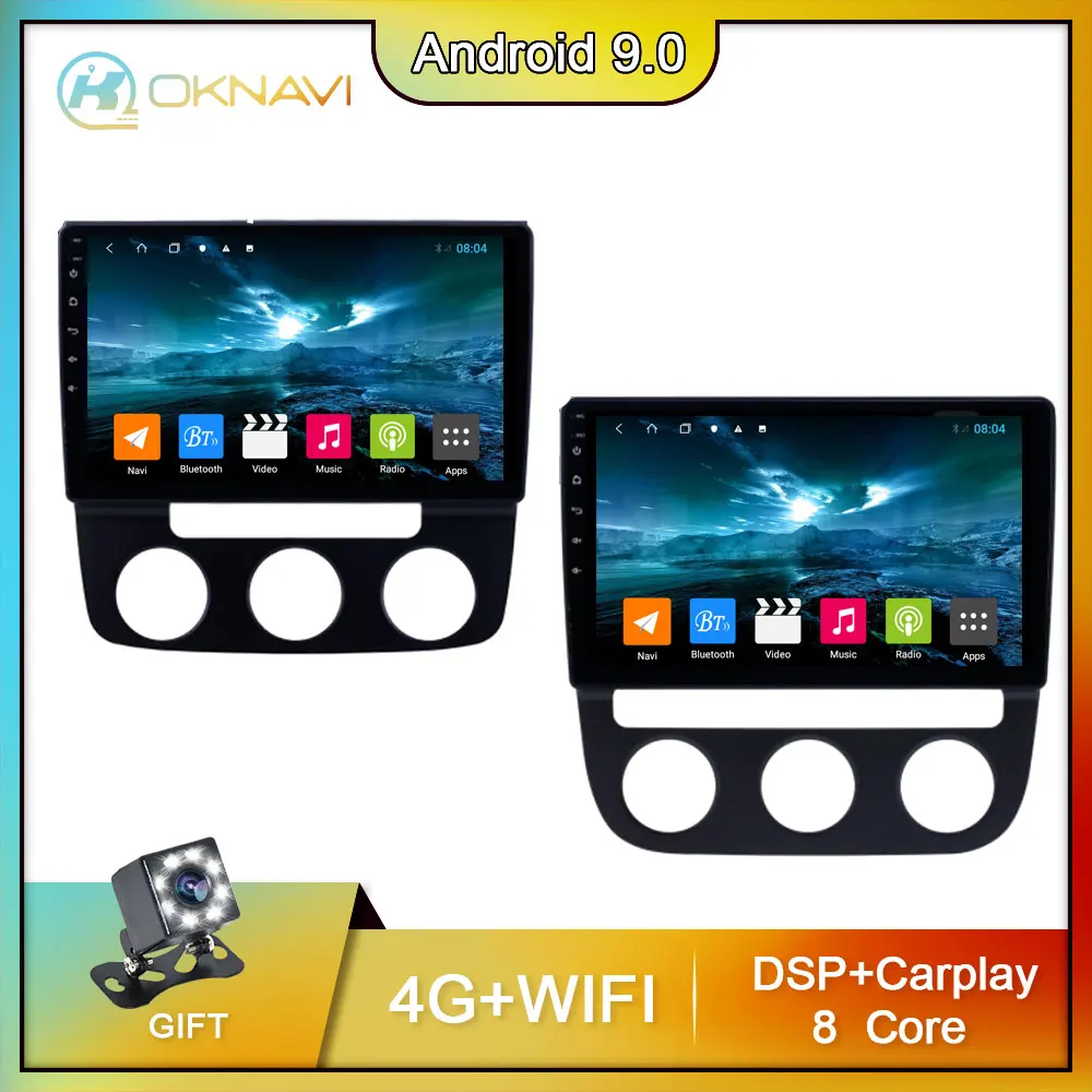 OKNAVI Android 9.0 Car Video Player For VW Volkswagen Sagitar Jetta 5 MT AT 2006-2010 Navigation GPS DSP WIFI 2 din Radio No DVD
OKNAVI Android 9.0 Car Video Player For VW Volkswagen Sagitar Jetta 5 MT AT 2006-2010 Navigation GPS DSP WIFI 2 din Radio No DVD