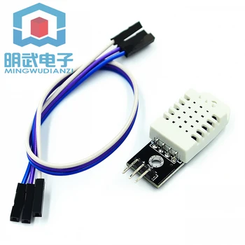DHT22 single bus digital temperature and humidity sensor 2302 module electronic building block
DHT22 single bus digital temperature and humidity sensor 2302 module electronic building block