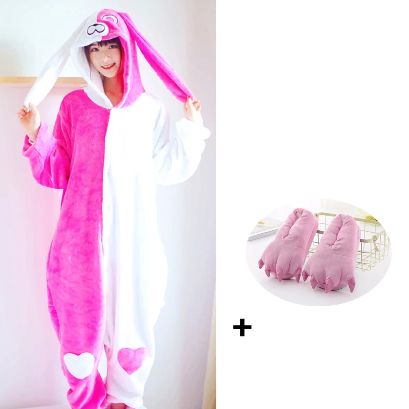 Long Ear Bunny Rabbit Kigurumi Onesie For Adults Animal Angel Pajamas Women Girl One-Piece Pijama Halloween Cosplay Warm Costume
Long Ear Bunny Rabbit Kigurumi Onesie For Adults Animal Angel Pajamas Women Girl One-Piece Pijama Halloween Cosplay Warm Costume
