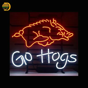 GO HOGS Neon Sign For Room neon light Custom Arcade Glass Neon Light Sign Beer Bar Glass Tubes Sexy Lamp Leopard Neon
GO HOGS Neon Sign For Room neon light Custom Arcade Glass Neon Light Sign Beer Bar Glass Tubes Sexy Lamp Leopard Neon