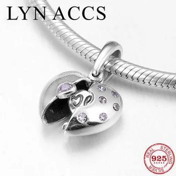 925 Sterling Silver Pink CZ Love you Heart Pendant Beads fit Original LYNACCS Charm Bracelet Jewerly Making Valentine's Day Gift
925 Sterling Silver Pink CZ Love you Heart Pendant Beads fit Original LYNACCS Charm Bracelet Jewerly Making Valentine's Day Gift