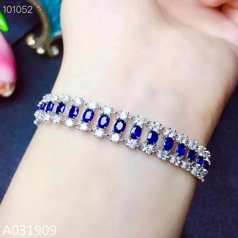 KJJEAXCMY Boutique Jewelry 925 Sterling Silver Inlaid Natural Sapphire Fine Female Bracelet Support Detection Trendy
KJJEAXCMY Boutique Jewelry 925 Sterling Silver Inlaid Natural Sapphire Fine Female Bracelet Support Detection Trendy