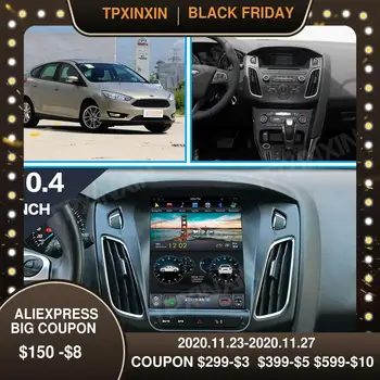 4+128G Android 9.0 For Ford Focus 2013-2017 Wireless Carplay Tesla Style Car GPS Navigation Stereo Head Unit Multimedia Player
4+128G Android 9.0 For Ford Focus 2013-2017 Wireless Carplay Tesla Style Car GPS Navigation Stereo Head Unit Multimedia Player