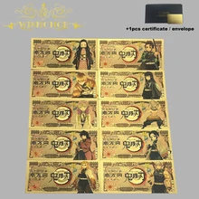 All Type Nice Japan Detective Conan Dragon Z Demon One P Pika Banknote Anime banknote In 24k Gold Paper Money For Gifts All Type Nice Japan Detective Conan Dragon Z Demon One P Pika Banknote Anime banknote In 24k Gold Paper Money For Gifts