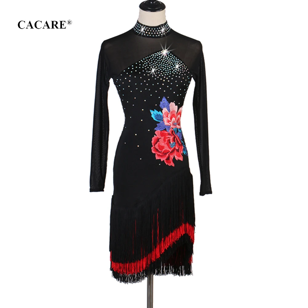 2019 Latin Dance Dress Women Latina Salsa Latin Dance Competition Dresses Fringe CHEAP D0020 Fluffy Sheer Hem Mesh Sleeve
2019 Latin Dance Dress Women Latina Salsa Latin Dance Competition Dresses Fringe CHEAP D0020 Fluffy Sheer Hem Mesh Sleeve