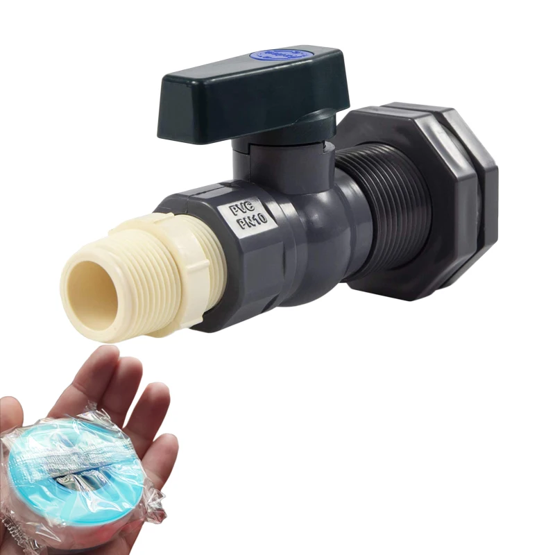 Rain Barrel Diverter Kit, Water Barrel Spigot 3/4 PVC Fittings Ball Valve with Hose Faucet Adapter for Water Tanks, Aquariums
Rain Barrel Diverter Kit, Water Barrel Spigot 3/4 PVC Fittings Ball Valve with Hose Faucet Adapter for Water Tanks, Aquariums