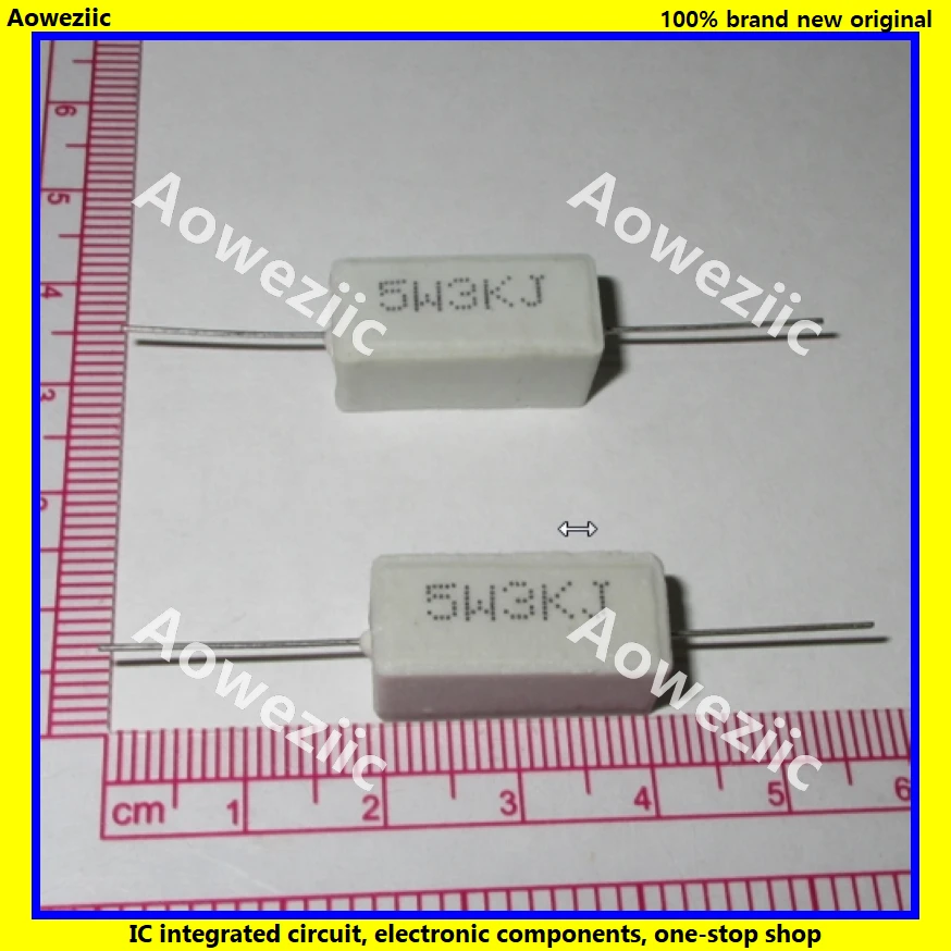 10 шт. горизонтальное сопротивление цемента RX27 5 Вт 3K Ом 3K RJ 5W3KJ 3000R 3000Ohm керамическое сопротивление точность 5% Сопротивление мощности
10 шт. горизонтальное сопротивление цемента RX27 5 Вт 3K Ом 3K RJ 5W3KJ 3000R 3000Ohm керамическое сопротивление точность 5% Сопротивление мощности