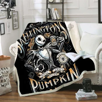 The Nightmare Before Christmas Jack Skull Sherpa Blanket Plush Velvet Warm Sheet Cartoon Office Nap Blanket JACK-0022
The Nightmare Before Christmas Jack Skull Sherpa Blanket Plush Velvet Warm Sheet Cartoon Office Nap Blanket JACK-0022