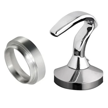 3PCS/Set 51MM Filter Basket Cup Coffee Tamper Dosing Ring Set Stainless Steel Coffeeware for Birthday Gift
3PCS/Set 51MM Filter Basket Cup Coffee Tamper Dosing Ring Set Stainless Steel Coffeeware for Birthday Gift