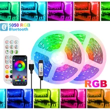 LED Strip Light Bluetooth 24keys Control RGB5050 LED Pixel Bar TV Backlighting for Room Decor PC Cabinet Ambient Neon Lighting
LED Strip Light Bluetooth 24keys Control RGB5050 LED Pixel Bar TV Backlighting for Room Decor PC Cabinet Ambient Neon Lighting