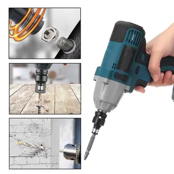 98VF/128VF 320Nm Electric Brushless Impact Wrench Cordless Socket Wrench with Socket Set Rechargeable Hand Drill Power Tools
