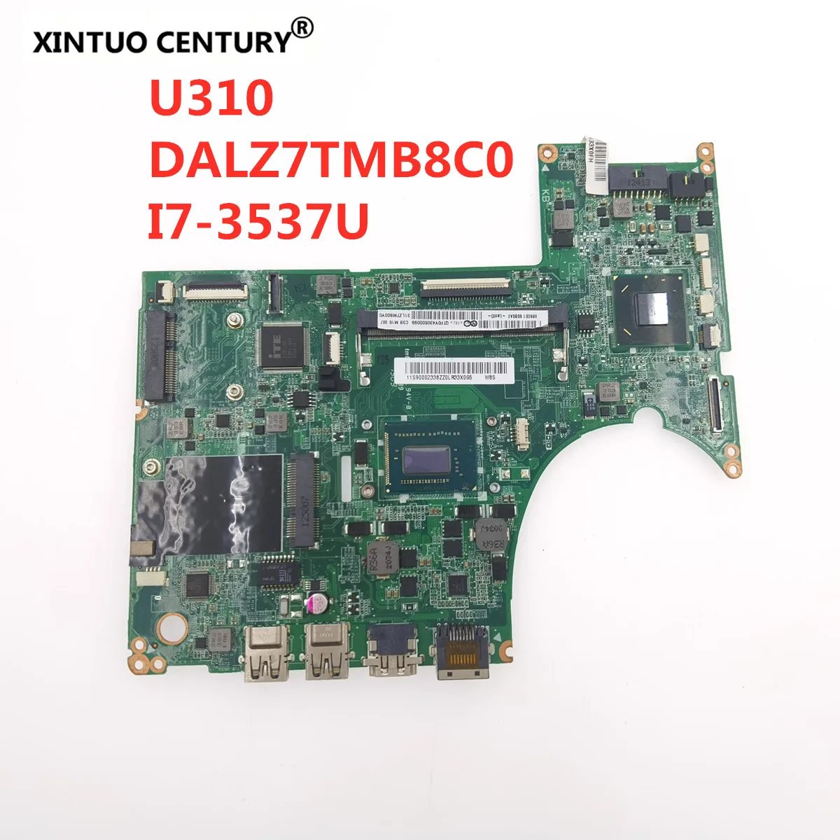DALZ7TMB8C0 для Lenovo U310 материнская плата портативного компьютера с SR0XG I7-3537U 100%