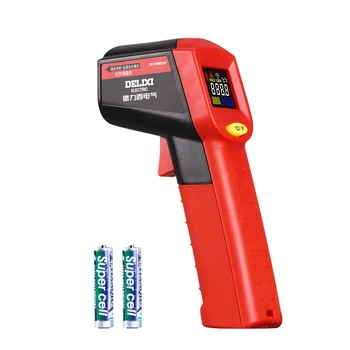 Digital Infrared Thermometer with LED Color Screen Infra Red Laser Temperature Gun Non-contact -36.4℉ - 968℉ (-38℃ to 520℃)
Digital Infrared Thermometer with LED Color Screen Infra Red Laser Temperature Gun Non-contact -36.4℉ - 968℉ (-38℃ to 520℃)