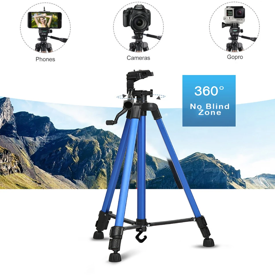 BAODELI Professional Aluminum Flexible Camera Tripod Stand Holder For Blogger Dslr Canon Mobile Cell phone Video Accessories
BAODELI Professional Aluminum Flexible Camera Tripod Stand Holder For Blogger Dslr Canon Mobile Cell phone Video Accessories
