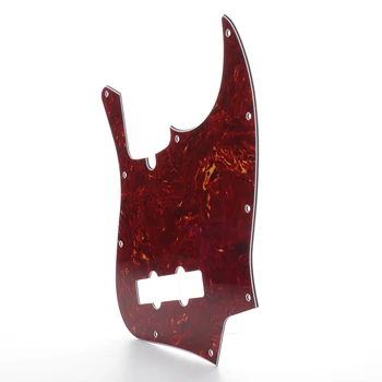 4Ply PVC JB Style Bass Pickguard Pick Guard Scratch Plate 10 Hole for Fender American/Mexico Made Standard Jazz Bass Pickguard S
4Ply PVC JB Style Bass Pickguard Pick Guard Scratch Plate 10 Hole for Fender American/Mexico Made Standard Jazz Bass Pickguard S