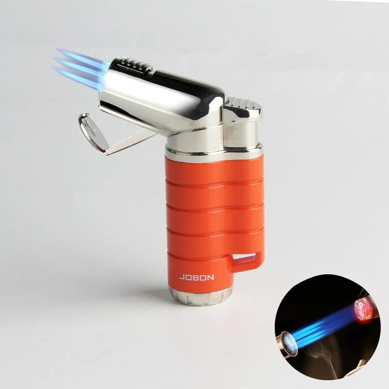 High Temperature Resistant Three Nozzle Welding Torch Spray Gun Barbecue Point Cigar Lighter Blue Fmale Straight Encendedores
High Temperature Resistant Three Nozzle Welding Torch Spray Gun Barbecue Point Cigar Lighter Blue Fmale Straight Encendedores