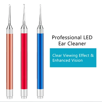 LED Baby Ear Cleaner Portable Ear Wax Removal Tool Flashlight Earpick Ear Cleaning Earwax Remover Ear Curette Light Spoon Ear 
LED Baby Ear Cleaner Portable Ear Wax Removal Tool Flashlight Earpick Ear Cleaning Earwax Remover Ear Curette Light Spoon Ear