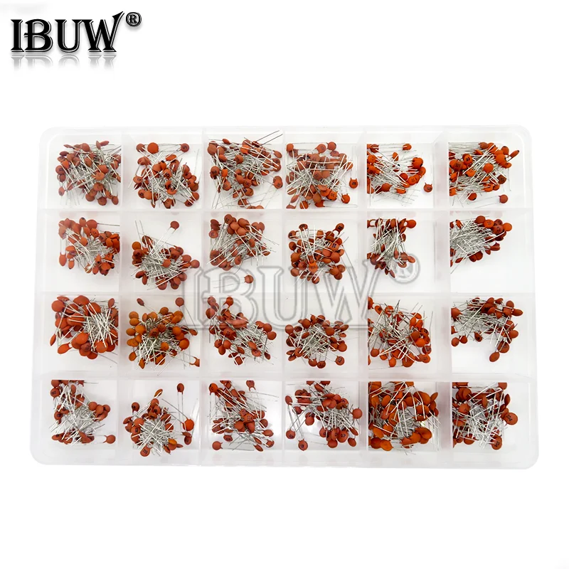 960PCS 24value*40PCS=960PCS 50V Ceramic Capacitor Assorted kit Assortment Set + Box
960PCS 24value*40PCS=960PCS 50V Ceramic Capacitor Assorted kit Assortment Set + Box