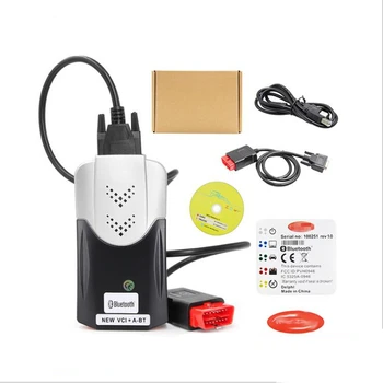 New VCI DS VD Bluetooth TCS CD Pro+ 150E High Precision Car Diagnostic Tool OBDII Muliti-languages Car Repairing Tester
New VCI DS VD Bluetooth TCS CD Pro+ 150E High Precision Car Diagnostic Tool OBDII Muliti-languages Car Repairing Tester