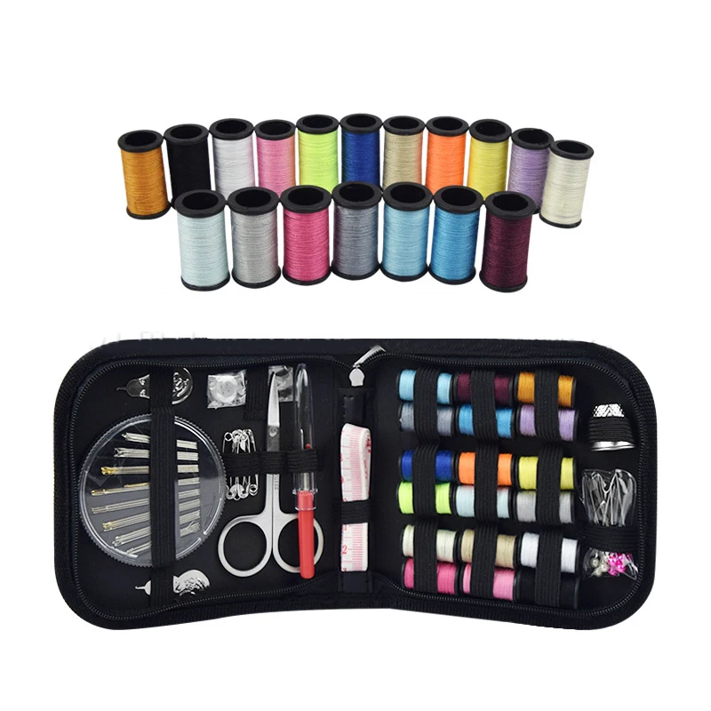 70pcs/set Portable Travel Sewing Box Kit Sewing Thread Stitches Knitting Needles Tools Cloth Buttons Craft Scissor Mom Gifts
70pcs/set Portable Travel Sewing Box Kit Sewing Thread Stitches Knitting Needles Tools Cloth Buttons Craft Scissor Mom Gifts