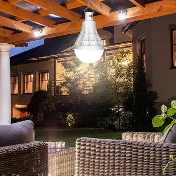 Outdoor Hanging LED Bulb 30W Rechargeable Camping Hiking Energy Saving Safety Durable Hook Shaped Bulb Lighting 10cm x 17cm 
Outdoor Hanging LED Bulb 30W Rechargeable Camping Hiking Energy Saving Safety Durable Hook Shaped Bulb Lighting 10cm x 17cm